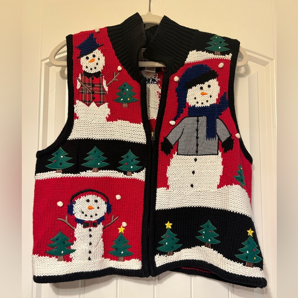 Vintage Christmas Vest